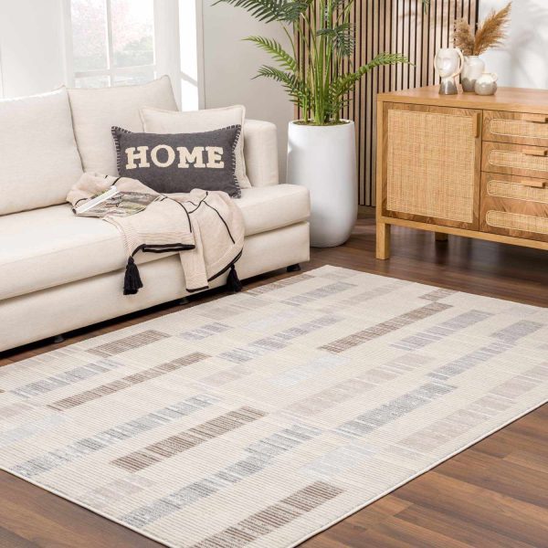 Chouko Broken-Striped Area Rug Sale
