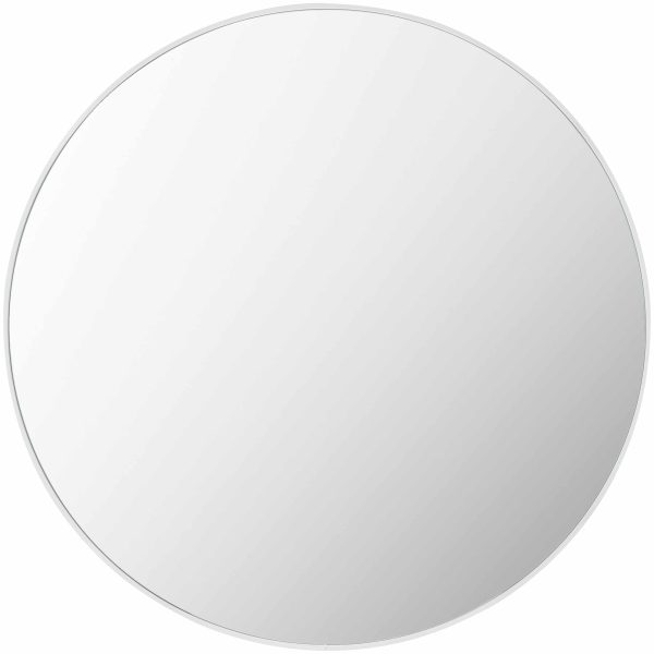 Pontalina Round White Mirror Supply - Image 3