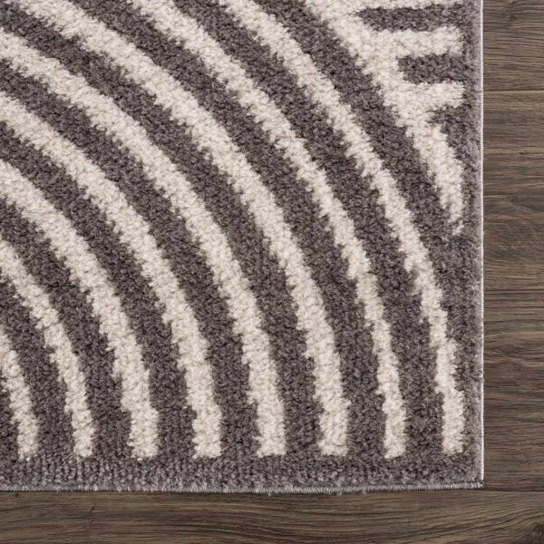 Allard Charcoal  Washable Area Rug Online Sale - Image 4