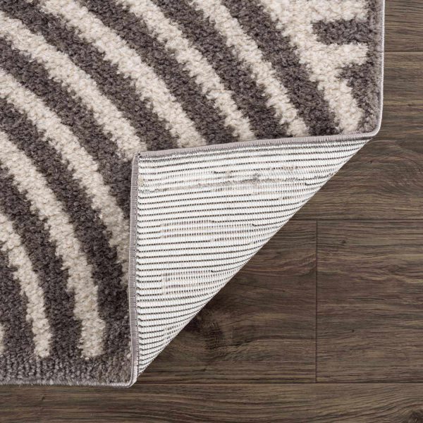 Allard Charcoal  Washable Area Rug Online Sale - Image 5