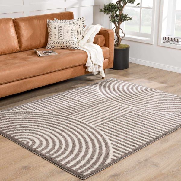 Allard Charcoal  Washable Area Rug Online Sale